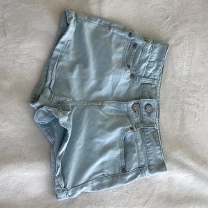 Aeropostale high waisted denim shorts